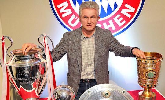 Trainer Jupp Heynckes Triple Gewinner FC Bayern München 2013