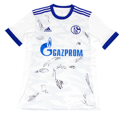FC Schalke 04 Auswärtstrikot signiert von der gesamten Mannschaft