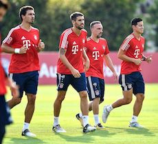 FC Bayern München training