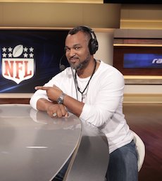 Patrick Esume Moderator ran NFL