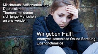 JugendNotmail - Anonyme kostenlose Online-Beratung